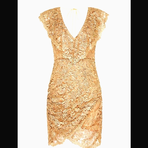 Spell Sequined Nina Mini Shift Dress Size M - Picture 2 of 11